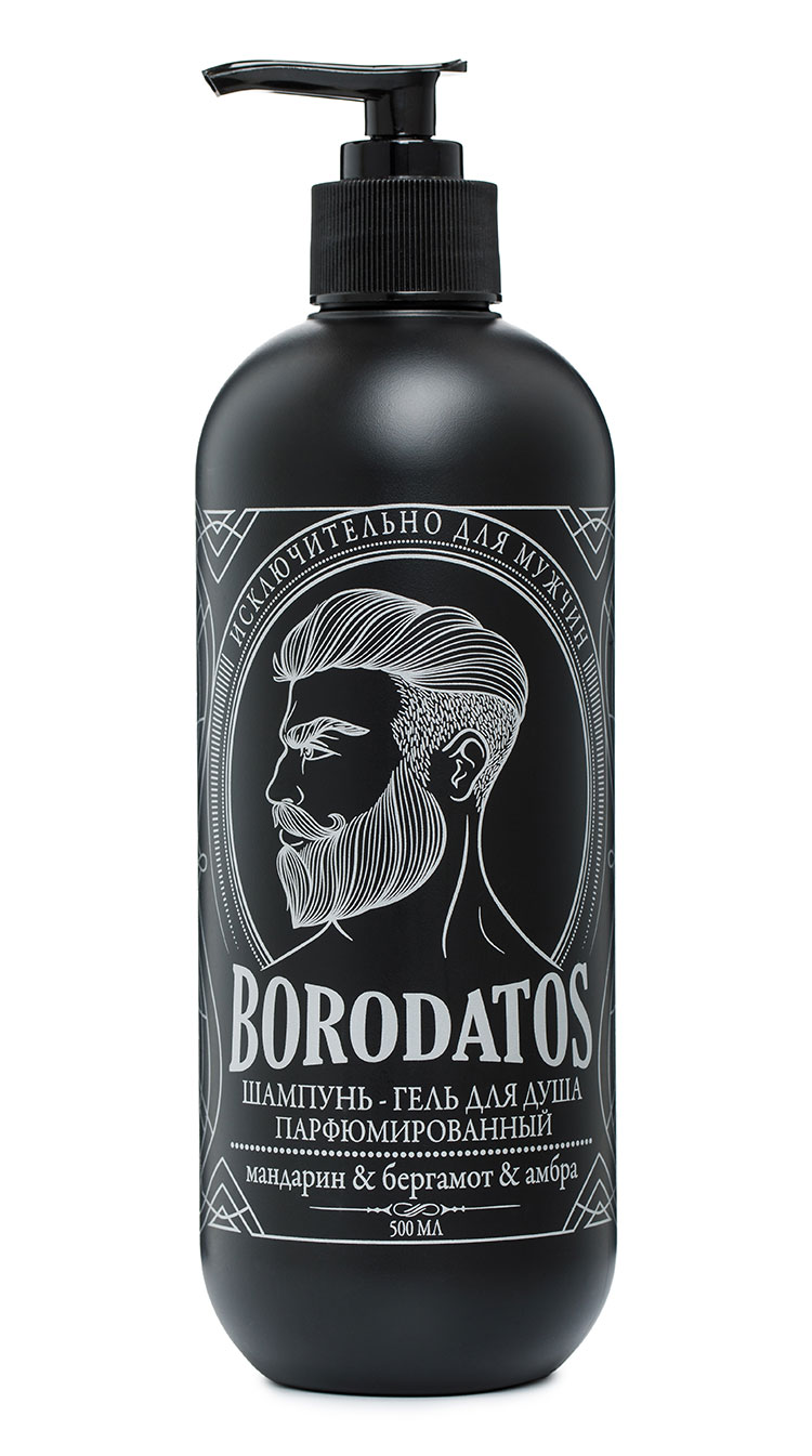 Шампунь-гель для душа Borodatos