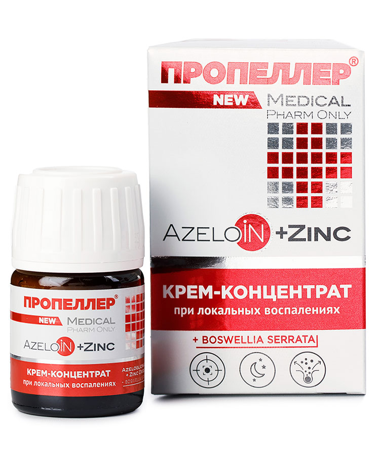 Крем-концентрат azeloin + zinc ПРОПЕЛЛЕР