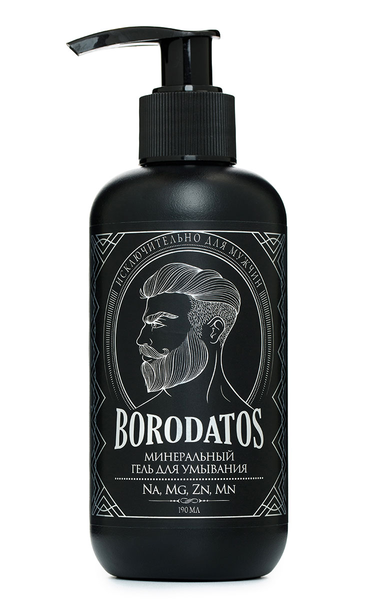 Гель для умывания минеральный Borodatos